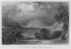 Ullswater von Pooly Bridge (Stich) von Thomas (after) Allom