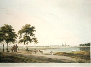 Teil der Schwarzen Stadt, Madras, Tafel 34 aus 