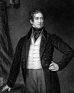 Sir Robert Peel (1788-1850), graviert von J. Cochran von Thomas (after) Lawrence