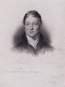 William Huskisson, englischer Politiker und Finanzier, bei einem Eisenbahnunfall von Robert Stephensons Dampflokomotive Rocket überfahren von Thomas (after) Lawrence