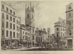 Die Bank von England von Thomas (after) Malton