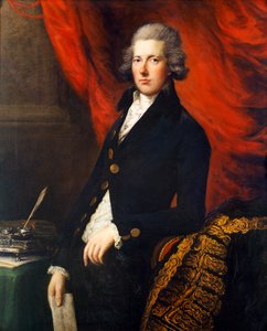 William Pitt der Jüngere von Thomas (attr. to) Gainsborough