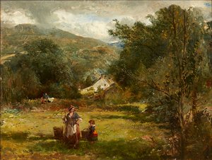 Arbeiten auf dem Feld von Thomas (follower of) Faed