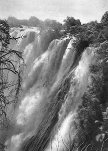 Östlicher Katarakt, Victoriafälle, Livingstone nach Broken Hill, Nordrhodesien, 1925-1927 von Thomas A. Glover