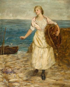 Das Mädchen, das die Leinen ködert von Thomas Alexander Ferguson Graham