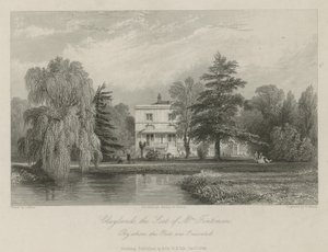 Claylands, der Sitz von Mrs. Fentima von Thomas Allom