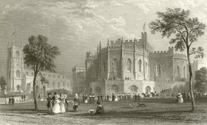 Schloss Lancaster von Thomas Allom
