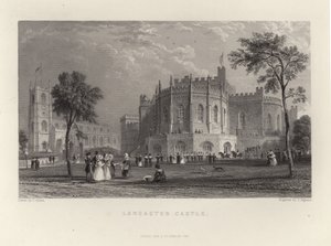 Lancaster Castle von Thomas Allom