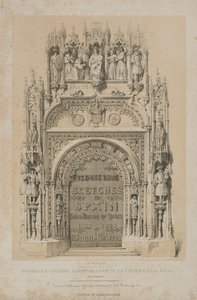 Malerische Skizzen in Spanien: Titelseite von Thomas Allom