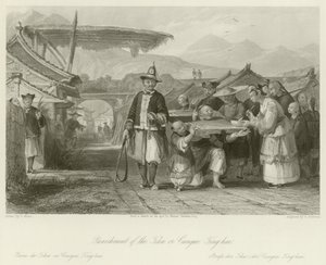 Bestrafung des Tcha oder Cangue von Thomas Allom
