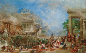 Die Plünderung von Korinth, 1870
