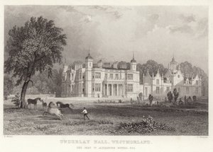 Underlay Hall in Westmoreland von Thomas Allom