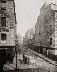 Die alten Gassen und Straßen von Glasgow von Thomas Annan