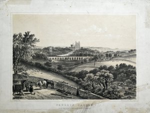 Penrhyn Castle, ca. 1850 von Thomas Ashburton Picken