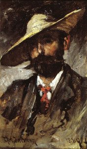 Selbstporträt von Thomas Austen Brown