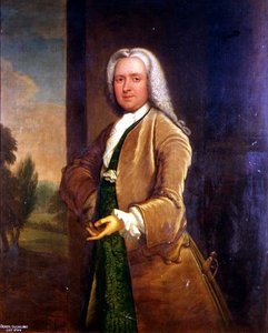 Porträt von Denzil Suckling (gest. 1744)