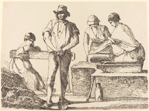 Fliesenmacher von Thomas Barker