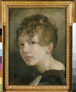 Porträt von Miss H.M. de Cardonnel Lawson, 19. Jahrhundert
