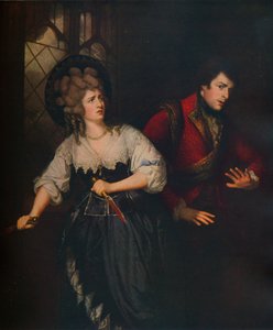 Mrs. Siddons und J. P. Kemble in der Dolchszene aus Macbeth, 1786