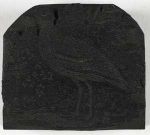 Holzschnitt für Der große Regenpfeifer, aus Eine Geschichte der britischen Vögel
