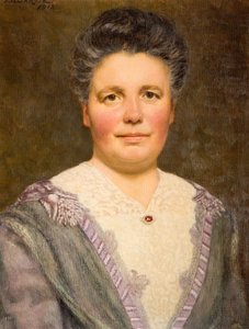 Porträt von Geraldine Cadbury geb. Southall, 1912 von Thomas Bowman Garvie