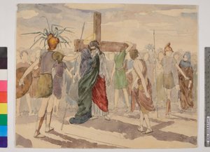 Veronika wischt Jesus das Gesicht