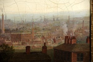 Ansicht von Leeds von Thomas Burras