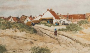 Nahe dem Sonnenuntergang, Katwijk, Holland, 1894