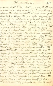 Thomas Butler Gunn Tagebücher - Band 20, Seite 161, 8. September 1862