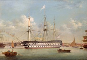 H.M.S. Britannia vor Plymouth