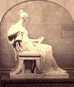 Sitzende Statue von Pauline Borghese (Marmor)
