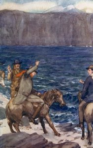 Illustration für Eine Reise zum Mittelpunkt der Erde von Jules Verne