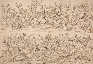 Figurenstudien von Thomas Carwitham