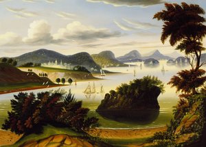 Eastport und Passamaquoddy Bay (Blick auf das Hudson Valley) von Thomas Chambers