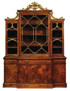 George II Bücherregal von Thomas Chippendale