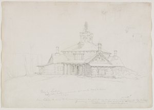 Hornby Lodge, 1839 von Thomas Cole