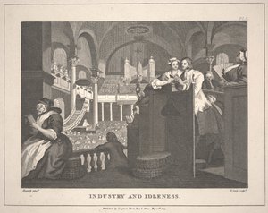 Industry and Idleness [nach Hogarths The Industrious 