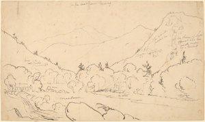 Auf der Straße von Conway von Thomas Cole
