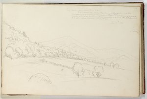 Schroon Mountain vom Kopf des Schroon Lake von Thomas Cole