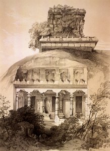 Höhle mit strukturellem Vimana, Mahavellipore