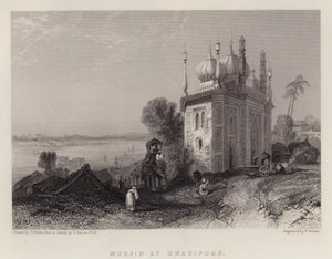 Moschee in Ghazipore von Thomas Colman Dibdin