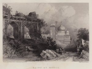 Ruinen in Monea von Thomas Colman Dibdin
