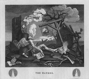 Der Bathos, 1807, 1827 von Thomas Cook
