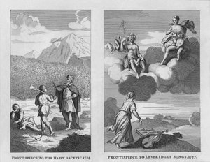 Der glückliche Asket, 1724, und Leveridges Lieder, 1727, 1809, 1827 von Thomas Cook