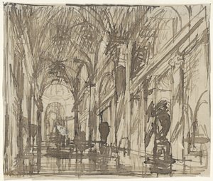 Kircheninterieur in Rom von Thomas Cool