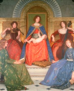 Heilige Mutterschaft von Thomas Cooper Gotch