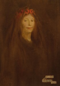 Studie für "Der Tod die Braut", 1894 von Thomas Cooper Gotch