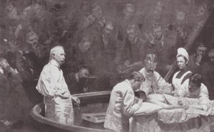 Philadelphia: Dr. D. Hayes Agnew am Ende einer Klinik