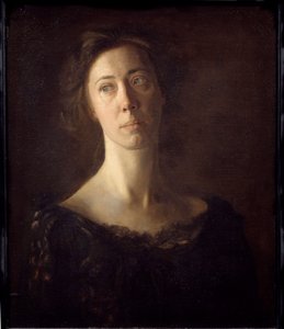 Porträt von Clara (Clara J. Mather) von Thomas Cowperthwait Eakins