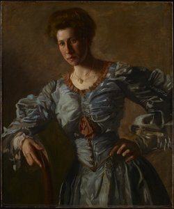 Porträt von Elizabeth L. Burton, ca. 1905-06 von Thomas Cowperthwait Eakins